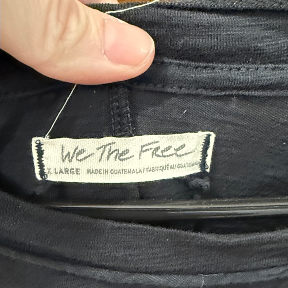 We The Free Black Long Sleeve Top - Picture 2 of 4